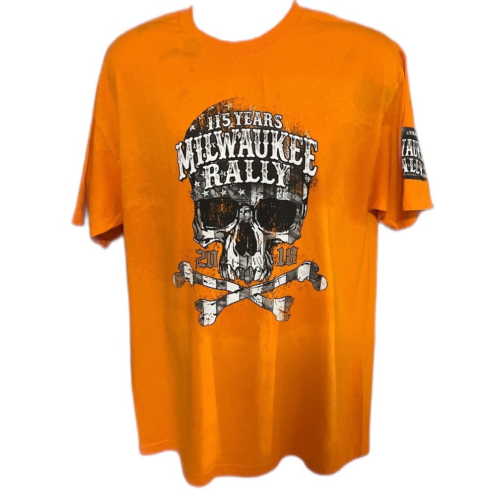 2018 118th Milwaukee Rally Motorcycle T Shirt Men's Size XL